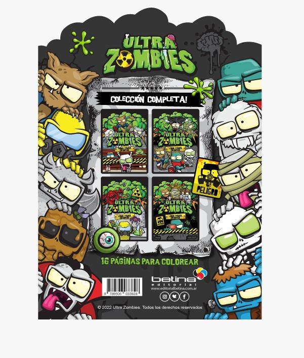 Ultra Zombie troquelado 4tit