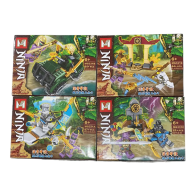 Bloques simil lego Ninja 84pzs