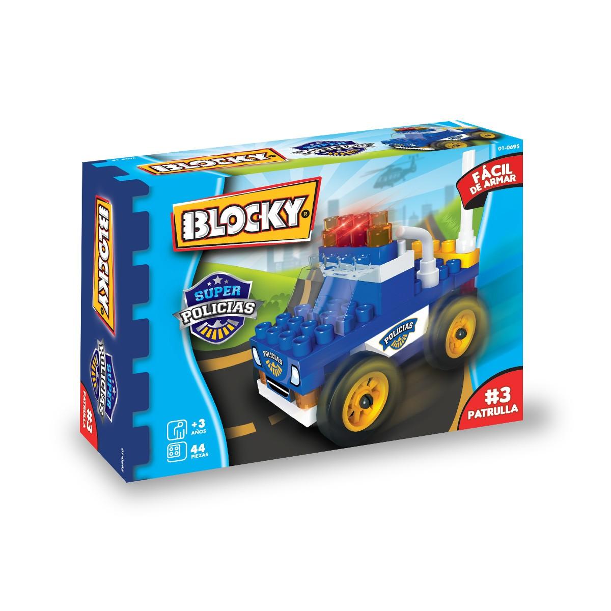 Blocky mini Policia 44pz