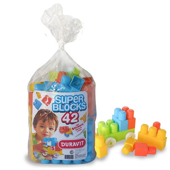 Bolso super blocks 42 pzs