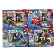 Spiderman bloques simil lego 90pz