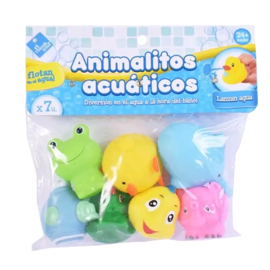 Animalitos acuaticos x 6