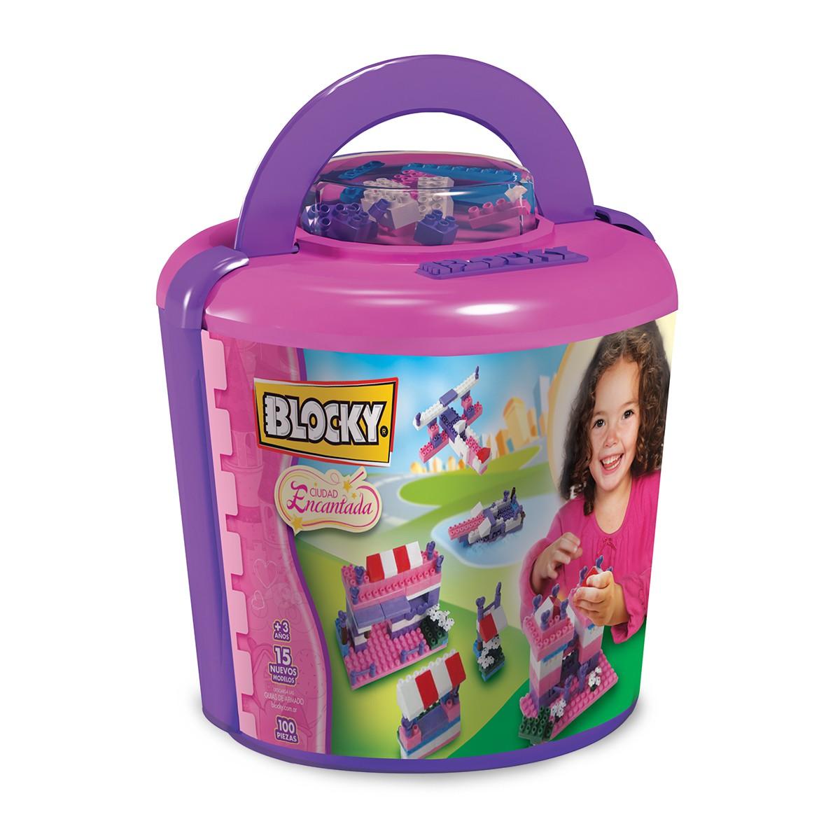 Blocky Balde Encantada- 100 pz