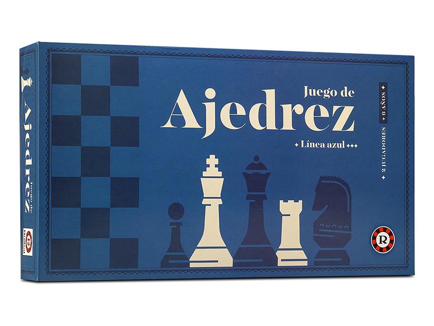 Ajedrez linea azul