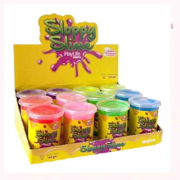 Sloppy slime 140g-6col