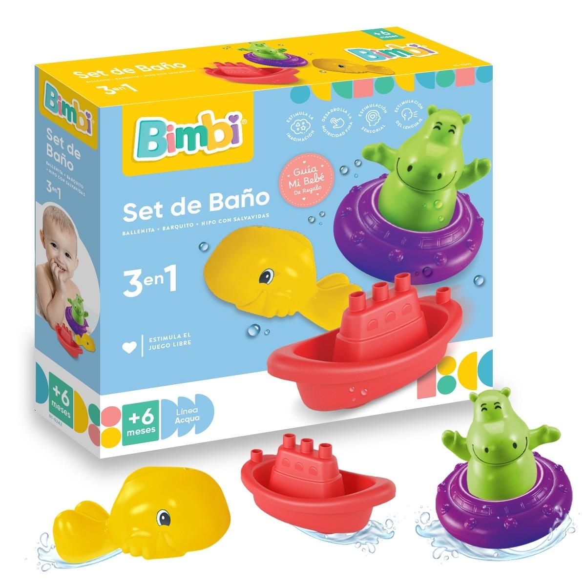 Bimbi Set de baño 3 en 1