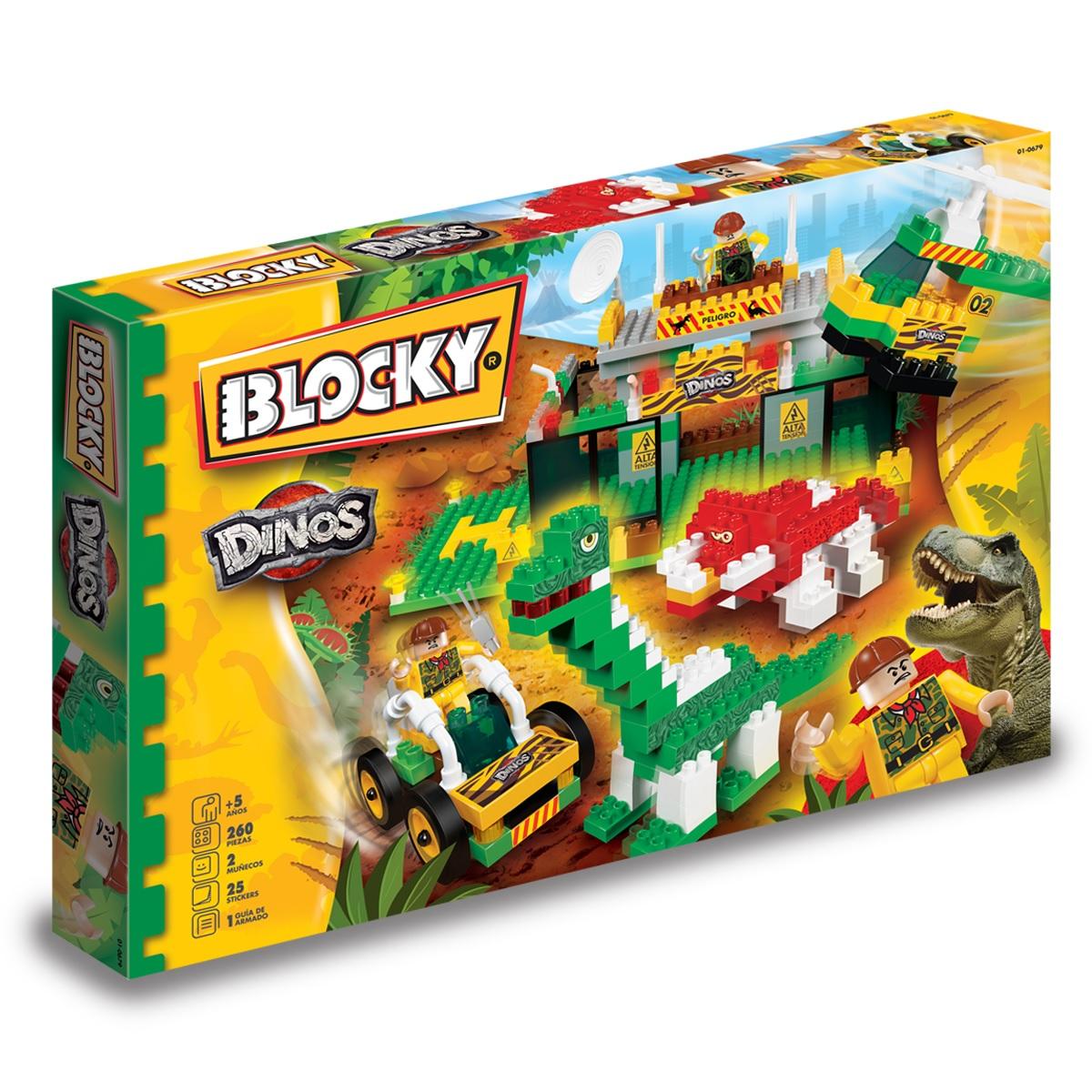 Blocky Dinosaurios - 260 pz