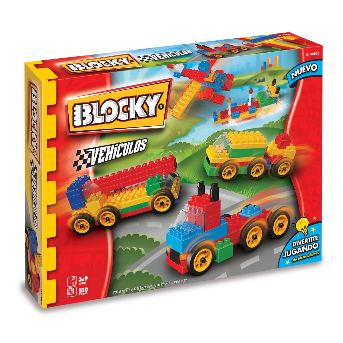 Blocky Vehiculos 3 - 140 pz