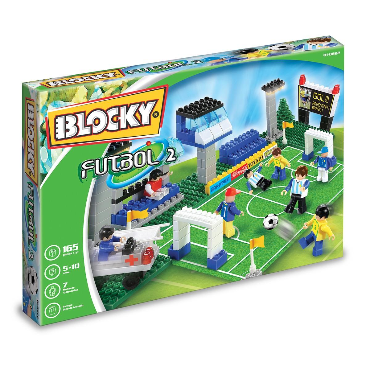 Blocky Fútbol 2 (185 piezas)