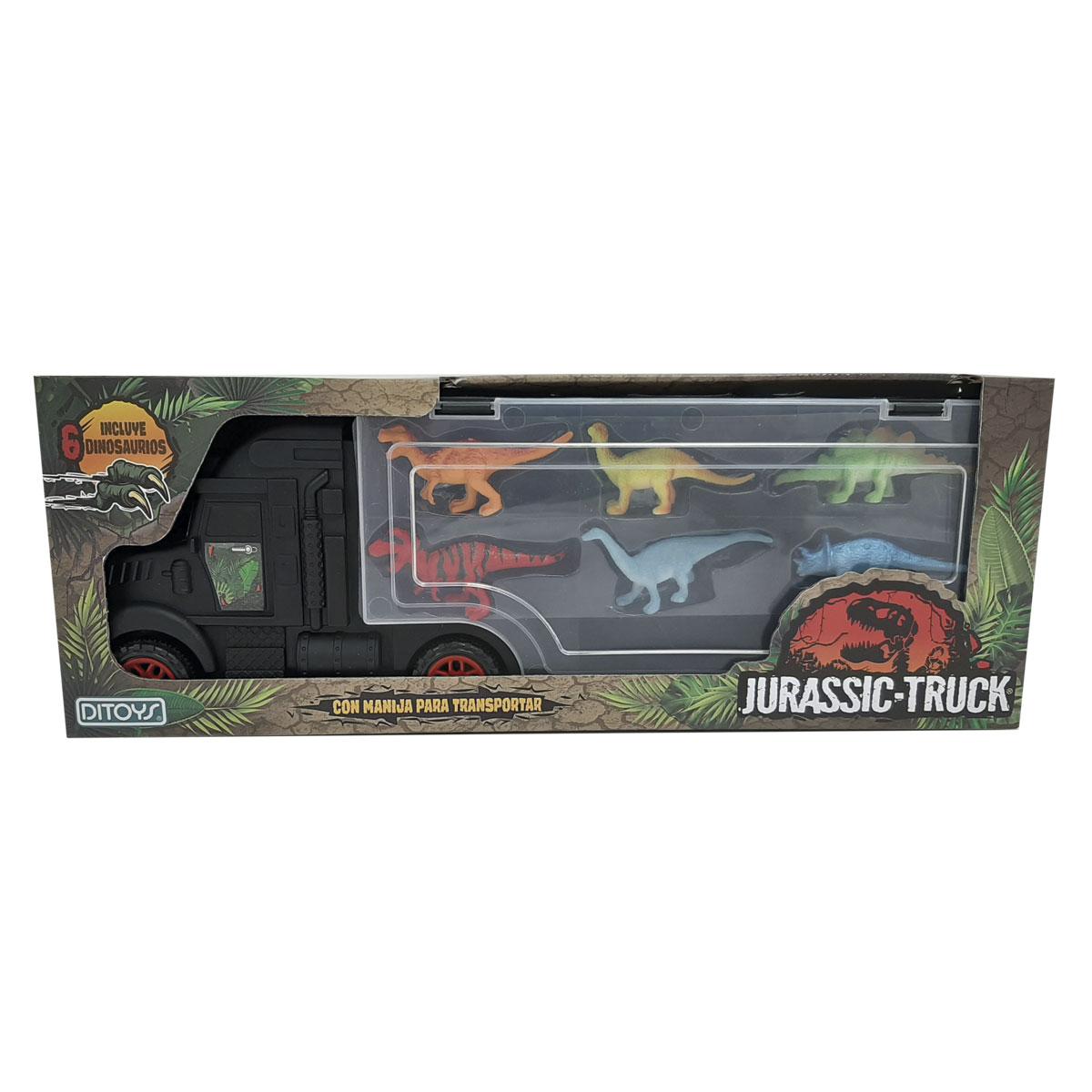  Camión con dinosaurios