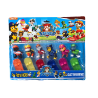 Paw Patrol con patineta