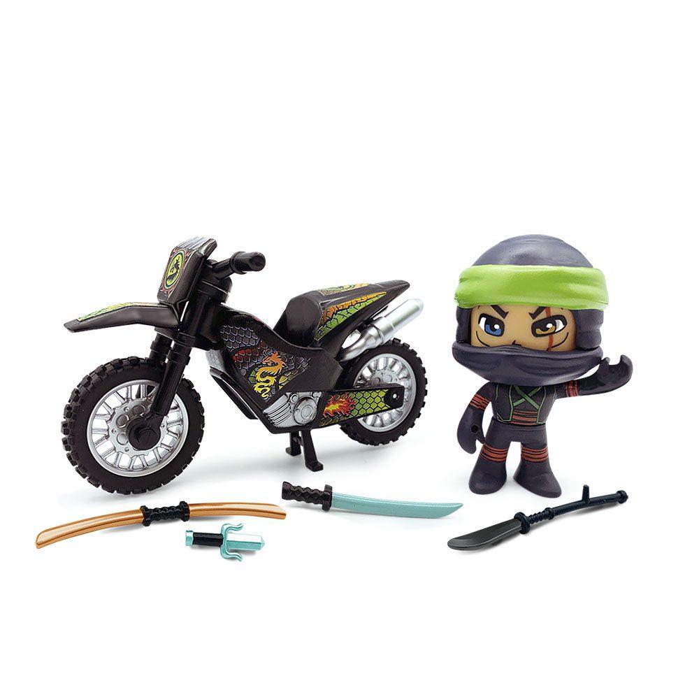 Pinypon action set motorbike