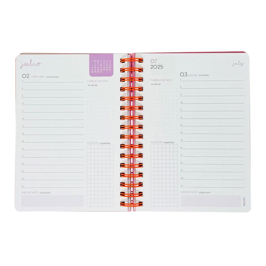 Agenda Mooving 15x21 Flow Diaria