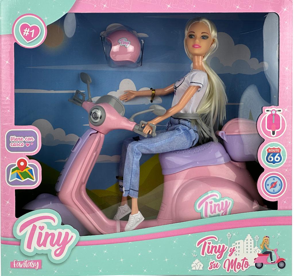 Muñeca Tiny y su moto-2mod